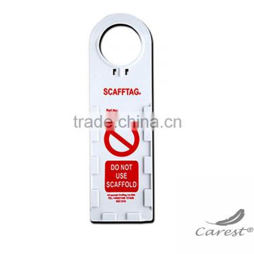 Safety Awareness Signs / Safe Tag/ Saffold Tag for Construction notice board