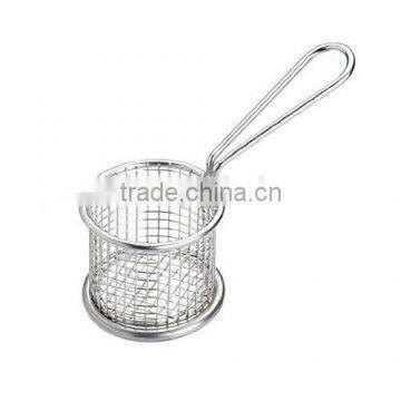 Kitchen Stainless Steel Small French Fry Basket