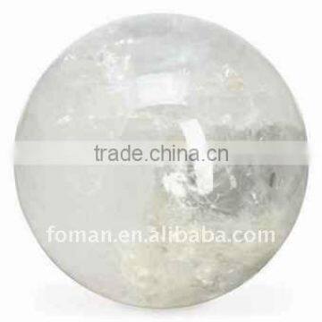 100mm round rock crystal gemstone decoration stone