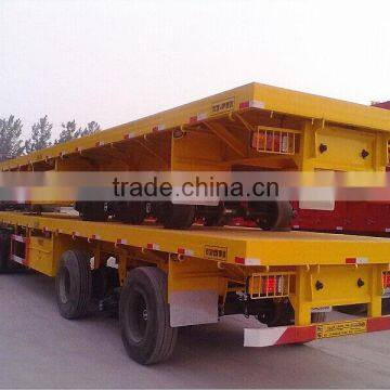 CSAC Tri-axle Container Transportation Chassis, Flatbed Trailer, 40ft Semi Trailer photo-3