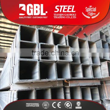 90*90mm erw square steel pipe price list