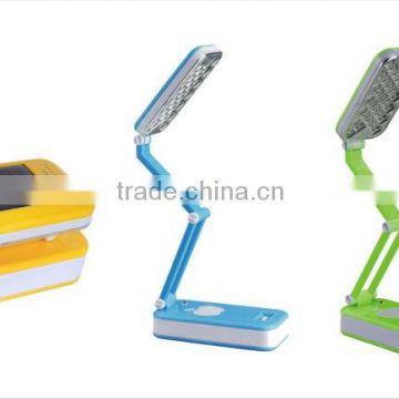 Foldable 31led light with high power lead acid rechargeable reading light 1977