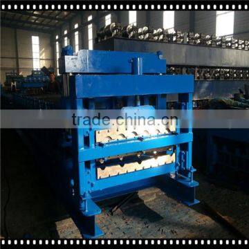 on discount !Roof Sheet Double Deck Roll Forming Machine/ Dual Rolling Wall Panel Forming Machine