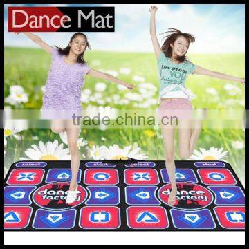 PC USB 2.0 TV RCA Double Dance Pad Twin Dance Mat Player