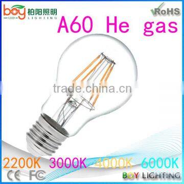 A60 B22 4W Filament Led Light Bulb AC220-240V 2700K Warm White