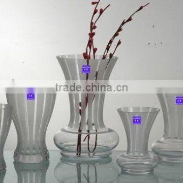 modern frosted glass vase