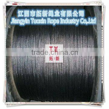 pvc used steel wire rope 16mm