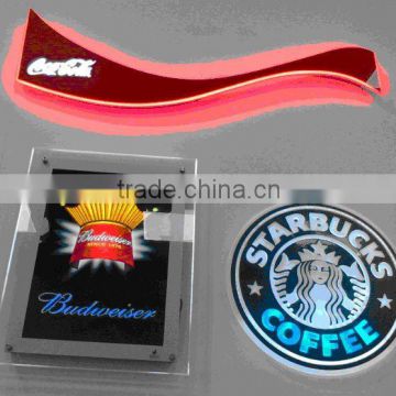 New advertising: LED crystal slim display signs