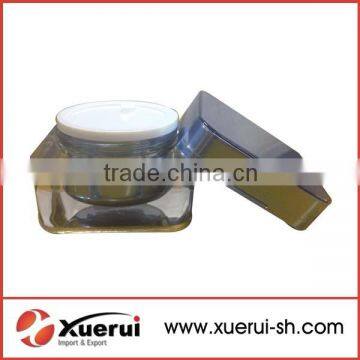 30, 50g square acrylic cream jar