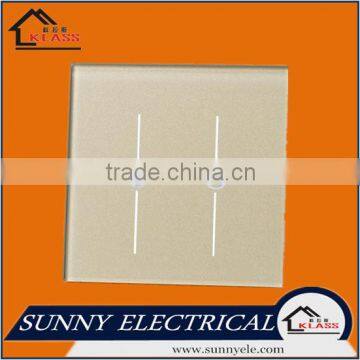 Top Quality 2 Gang Touch Sensitive Dimmer Light Switch Made in China