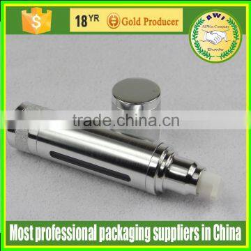 China Man Face Lotion Airless Pump Bottle 30ml 50ml Silver Bottle photo-3