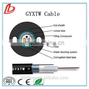 Unitube Light-armored GYXTW outdoor PE Sheath fiber optical cable