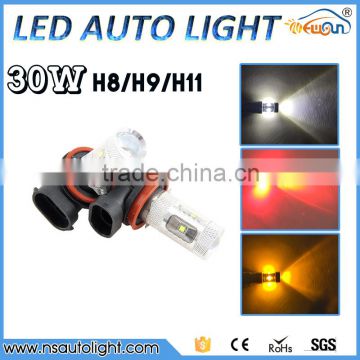 50W H9 LED Fog Light 12V 24V car DRL light lamp bulb car lighting