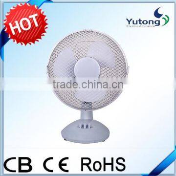 6" hot selling white table fan