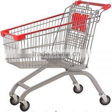 RH-SE125 125L 910*550*1010mm Metal Supermarket Cart