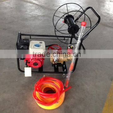 Portable agricultural power sprayer machine