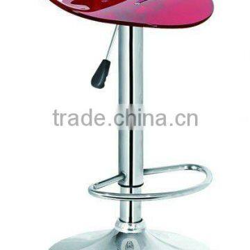 swivel chair in acrylic for console table
