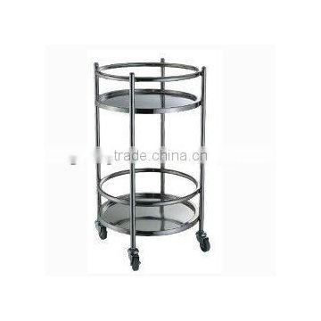 Stainless steel 2 layers drinking cart QRC-2