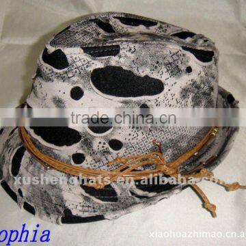 Fashion Fabric fedora hat