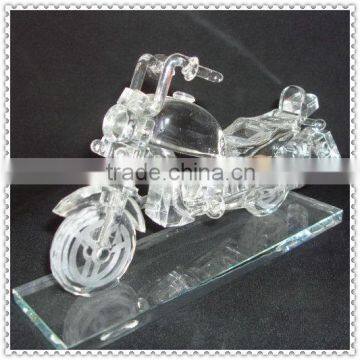 Fancy Scale Crysta Motorcycle Model For Table Decoration