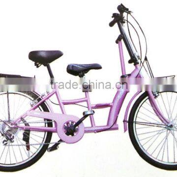 AiBIKE - Mom & Baby - 24 inch 6 speed mother child bicycle