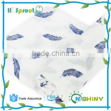 100% cotton fashion printing babyMuslin Swaddle