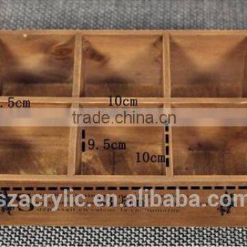 Multifunction Wooden Small Box Without Lid Customized