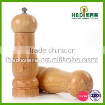 High quality wood pepper grinder wholesale