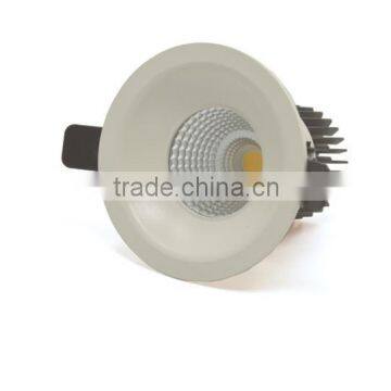 Bridgelux COB Recessed 8watts Matt White 8w Led Downlight TEC002C8WS