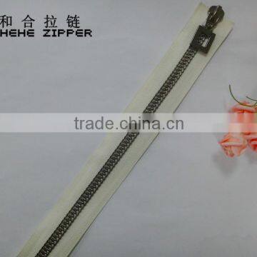 10#intensified Zipper, Two Way Open End, Shiny Black Nickel Teeth photo-5