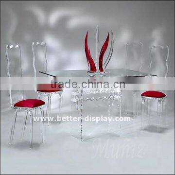 high quality modern acrylic dining chairs