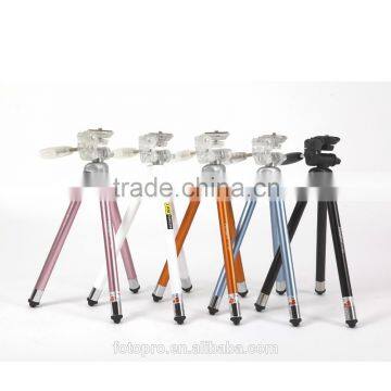 2016 Fotopro wholesales 8 Sections lightweight aluminum digital camera compact mini tripod