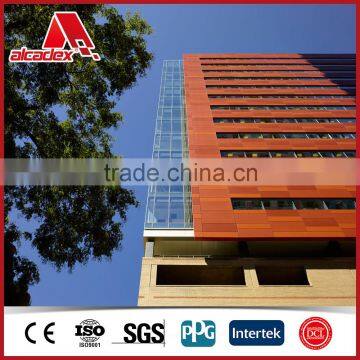 Wooden Finished Aluminum Composite Panel Acp Exterior Wall Cladding photo-2