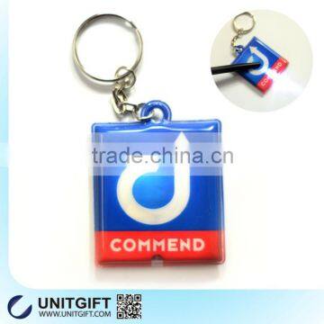 Fashional pvc key chain