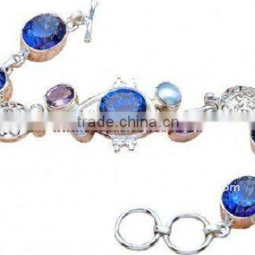 Blue Mystic Topaz Amethyst Pearl Jewelry Fashion At Wholesale Prices Accessories And Bracelets