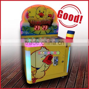 Hitting duck redemption game machine ducks hammer hitting game machine coin-operated kids hit the duck game machine