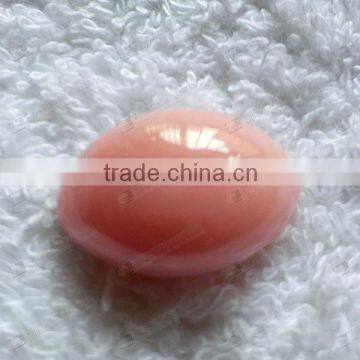 Wholesale natural gemstone pink opal cabochon