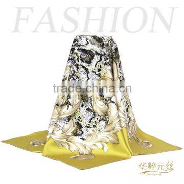 Custom Digital Print Silk Scarf