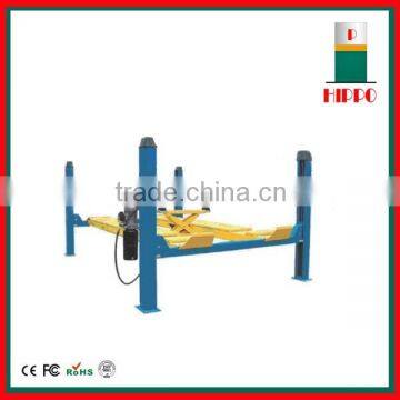 5.5T hydraulic four post heavy duty auto hoist