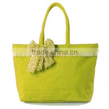 Canvas Rope Handle Beach Bag photo-2