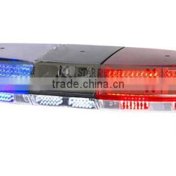 12V led police emergency red and blue strobe warning lightbar