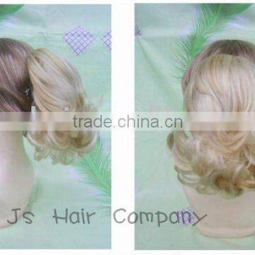 Short Curly Hair Ponytails- 0085 Curly Short 12 INCH