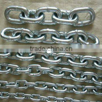 DIN763 Industrial Chains, Galvanized marine anchor Link Chain,