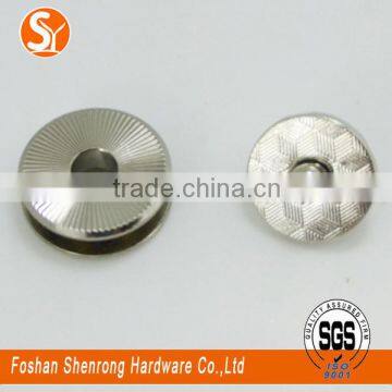 top selling fashion fitting for bags plating magnetic button