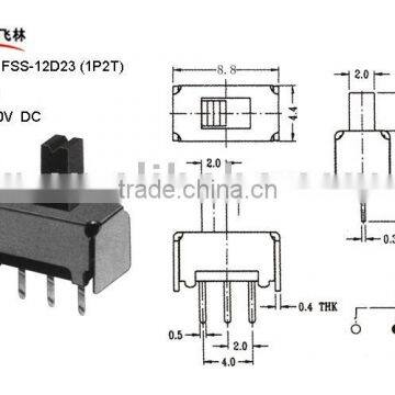 Slide Switch FSS-12D22