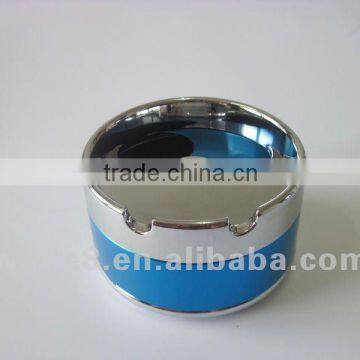 Round table aluminum ashtray