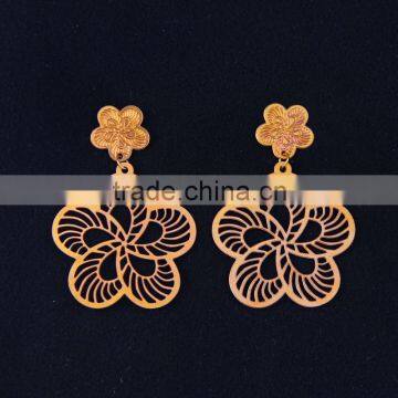 Flower Drop Earrings for Ladies