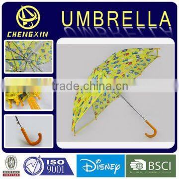 cheap personalized flower printed kids umbrellla