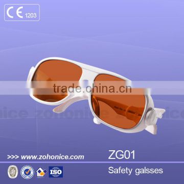 Telangiectasis Treatment ZG01 Q-switch Nd Yag Laser Protect Glasses Mongolian Spots Removal