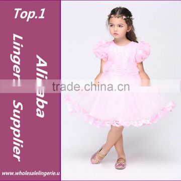 2015 New Girl Dress Chiffon Children Clothing Summer Kid Dresses For Girls Cute Children Girl pink Princess Dress Party Dresses